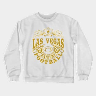 Vintage Retro Las Vegas Raiders Football Crewneck Sweatshirt